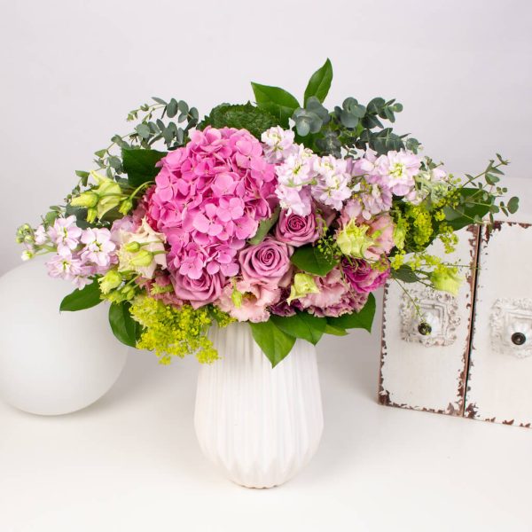 Buchet cu trandafir si garoafe