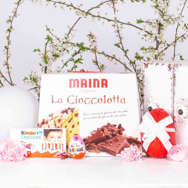 Cadou de Paste cu colomba si ou cu surprize