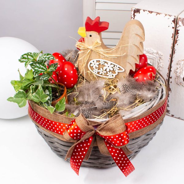 Cos mare pentru oua cu gainusa d 30 cm