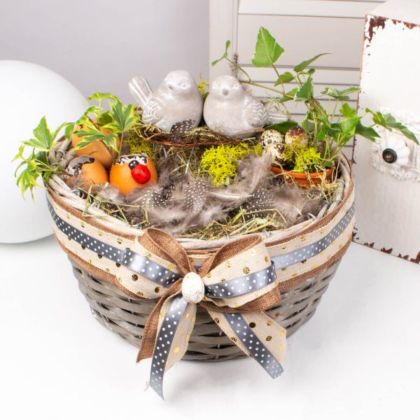 Suport mare de oua in cos de nuiele