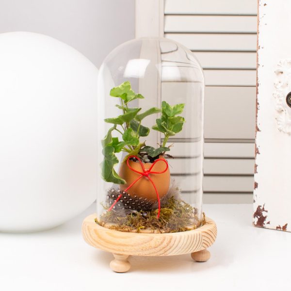 Aranjament de Paste in clopot de sticla