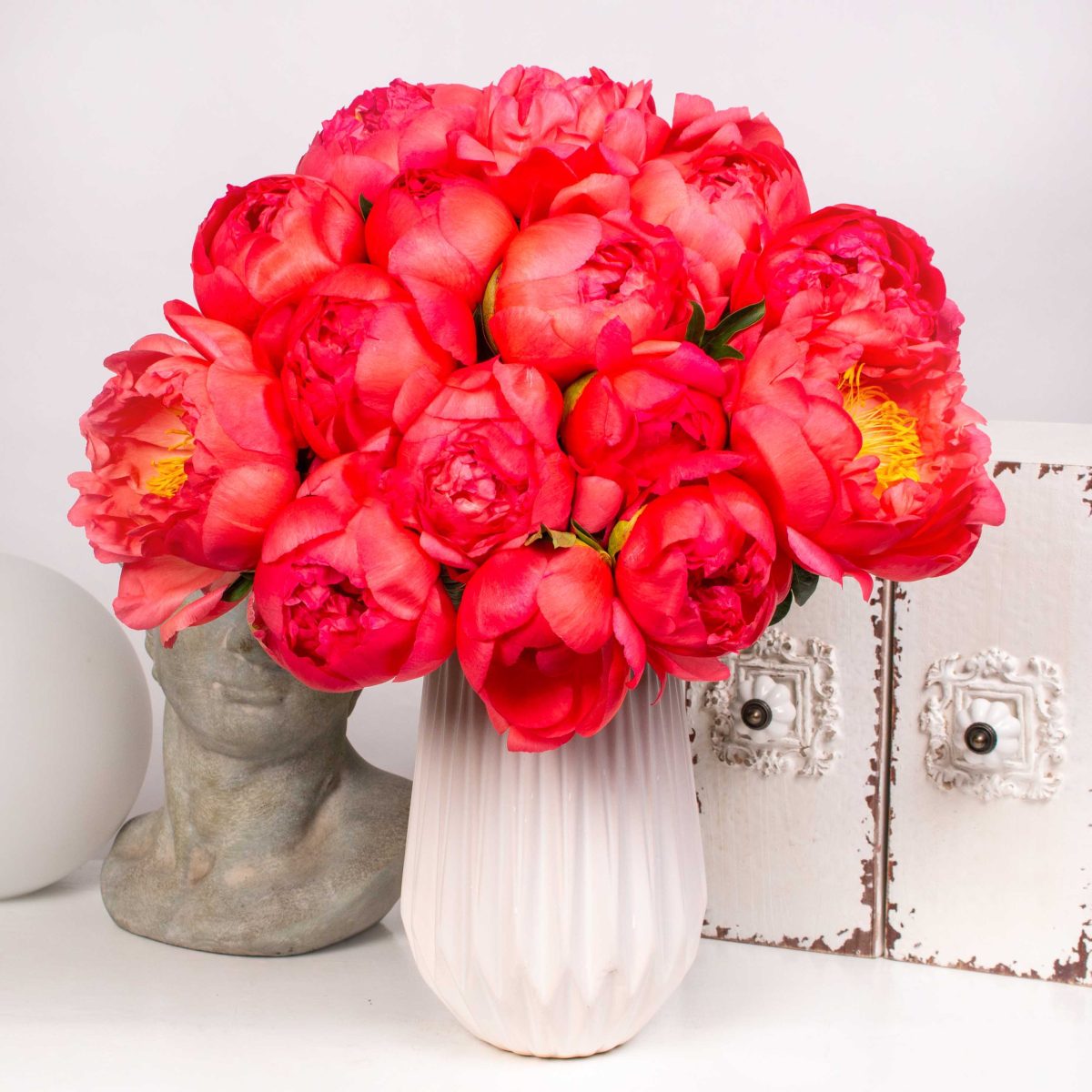 Abonament bujori doua luni, 15 fire pe saptamana